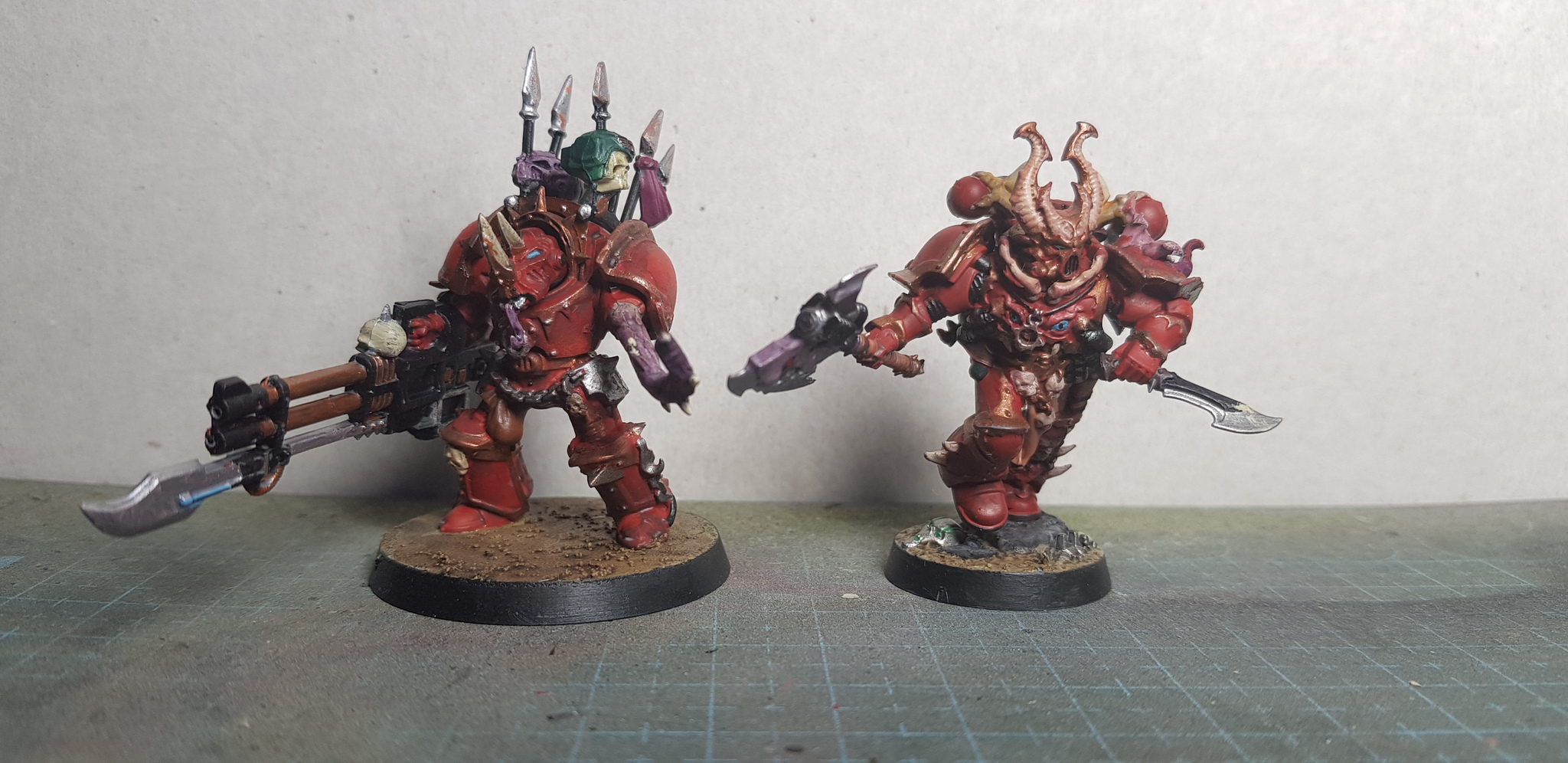 Clearing out the rubble - My, Warhammer 40k, Wh miniatures, Longpost