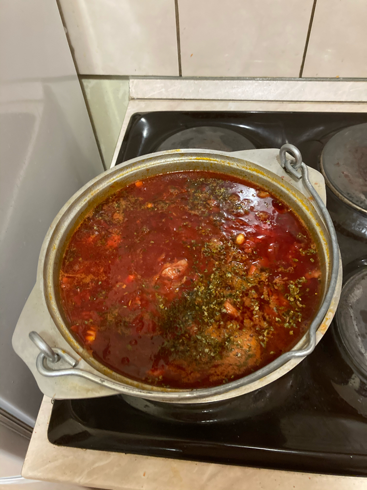 First borscht - My, Borsch, First post, Longpost