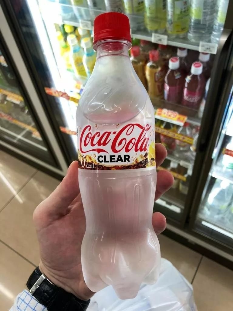 Coca-Cola without dye - Coca-Cola, Clear, Longpost