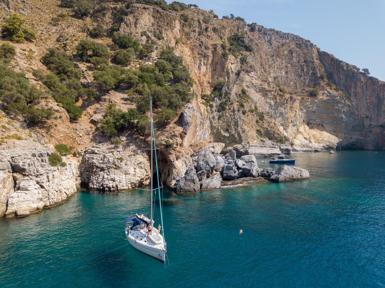 September 7-9, 2019: Sailing boat in Turkey. Part two: vessel rental and first passage - My, Marmaris, Sailboat, Turkey, Mooring, Sailboat, Longpost