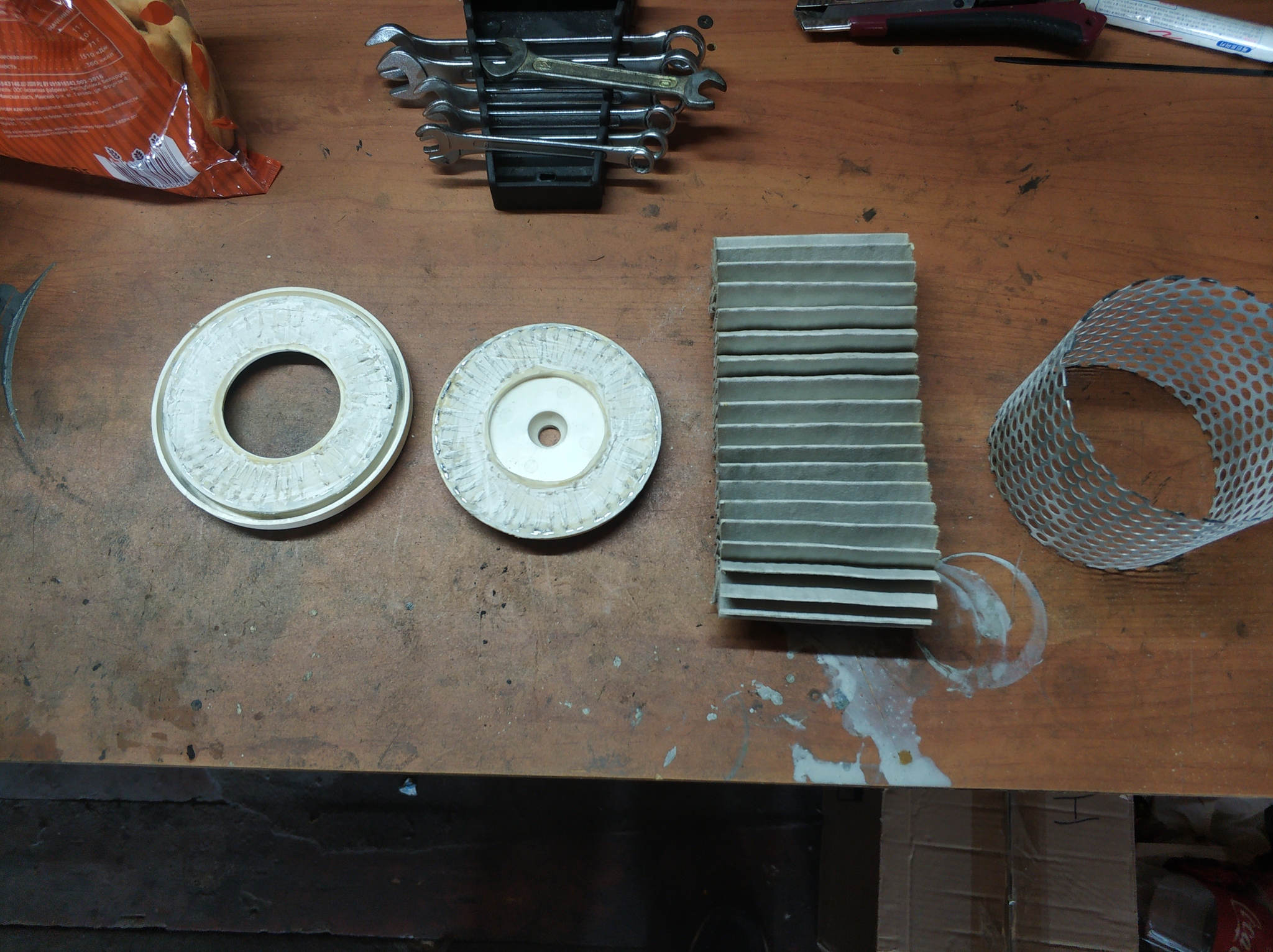 New air filter from an old one for a motorcycle - My, Moto, Motorcycles, Yamaha, Dr. Dew, Longpost