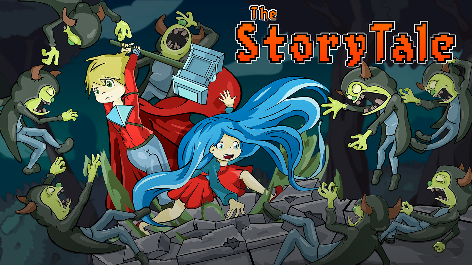 The StoryTale - how the goblins quit smoking and other porting difficulties - My, Gamedev, Platformer, Инди, GIF, Video, Longpost