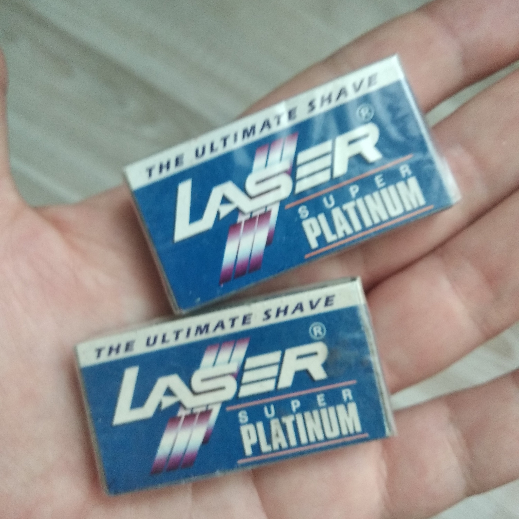 Лезвия для бритья Laser Super Platinum - Вкб, Лезвие, Бритье, Длиннопост