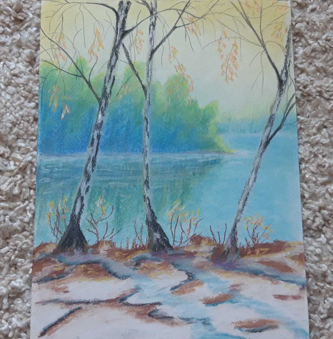 I'm learning to draw with pastels - My, Dry pastel, Hobby, Longpost