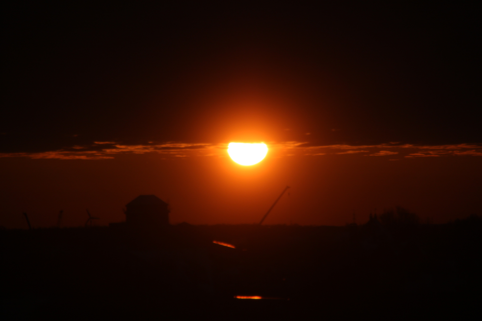 Not only the red dawn - My, Kaliningrad, The photo, dawn, Sky, The sun, Longpost