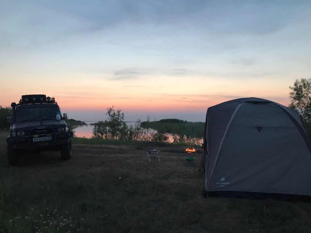 Outing with son or men's toys - My, Jeep, Forest, River, Fishing, Road, Dog, Labrador, Longpost