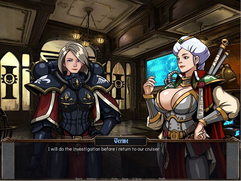 Inquisitor Trainer - Visual novel, Games, Warhammer 40k, Wh other, Video, Longpost