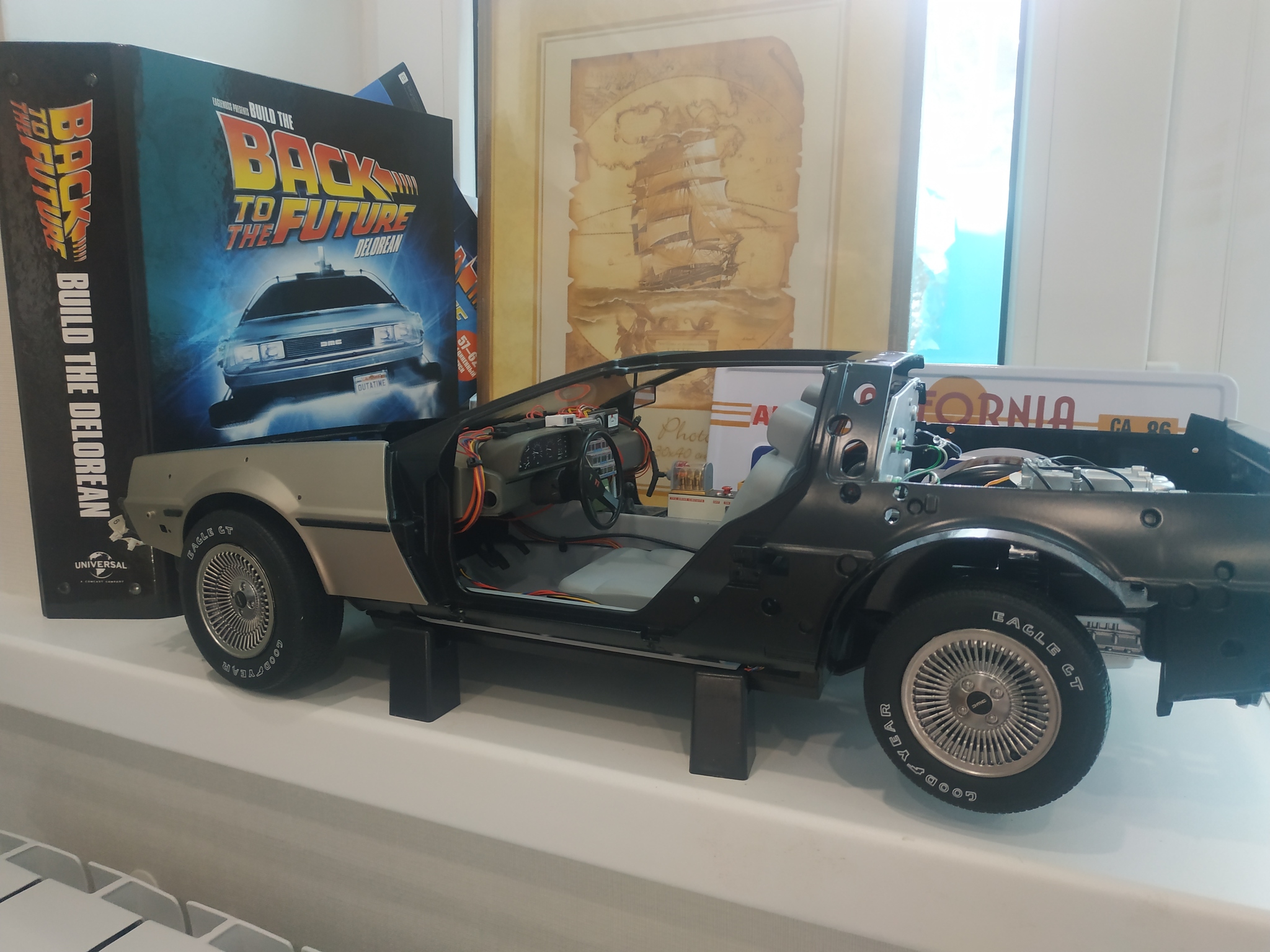 Putting together a childhood dream (part 3) - My, Time Machine, Delorean DMC 12, Longpost, Back to the future (film), cat