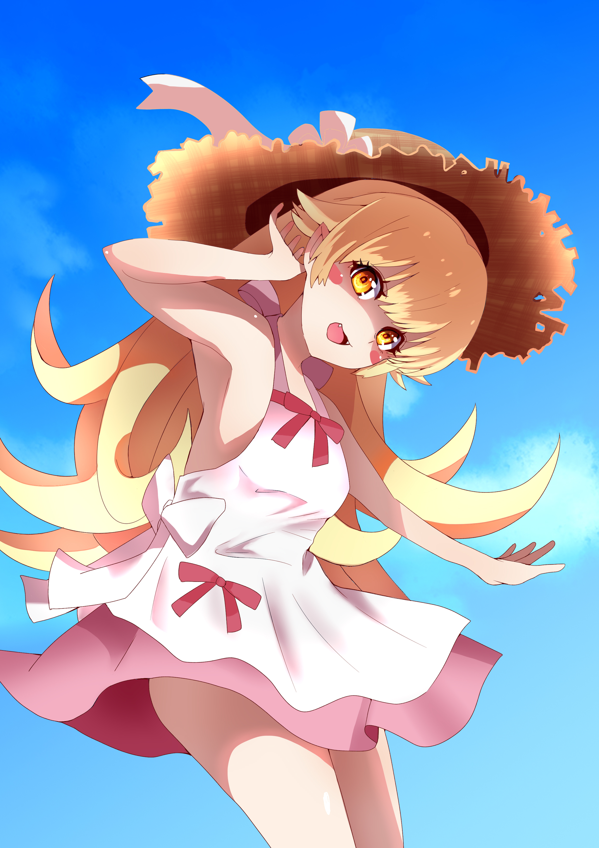 Sunny bunny) - Anime art, Loli, Monogatari series, Shinobu oshino, Mellonnicola03