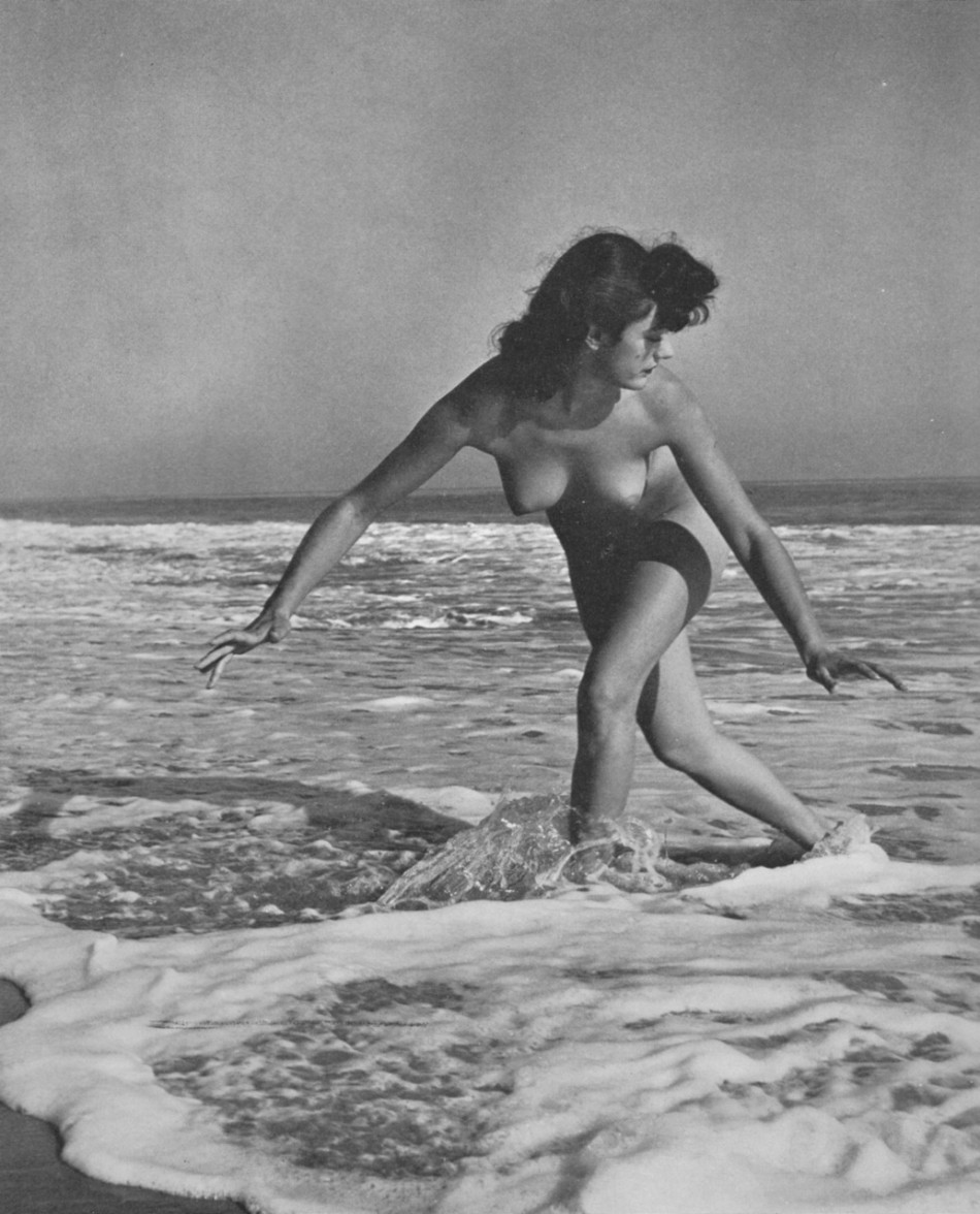 Photographer's view. Andre de Dienes. A selection of photos. Part #2 - NSFW, Retro, The photo, Photographer, Girls, Erotic, Naked, 50th, Longpost