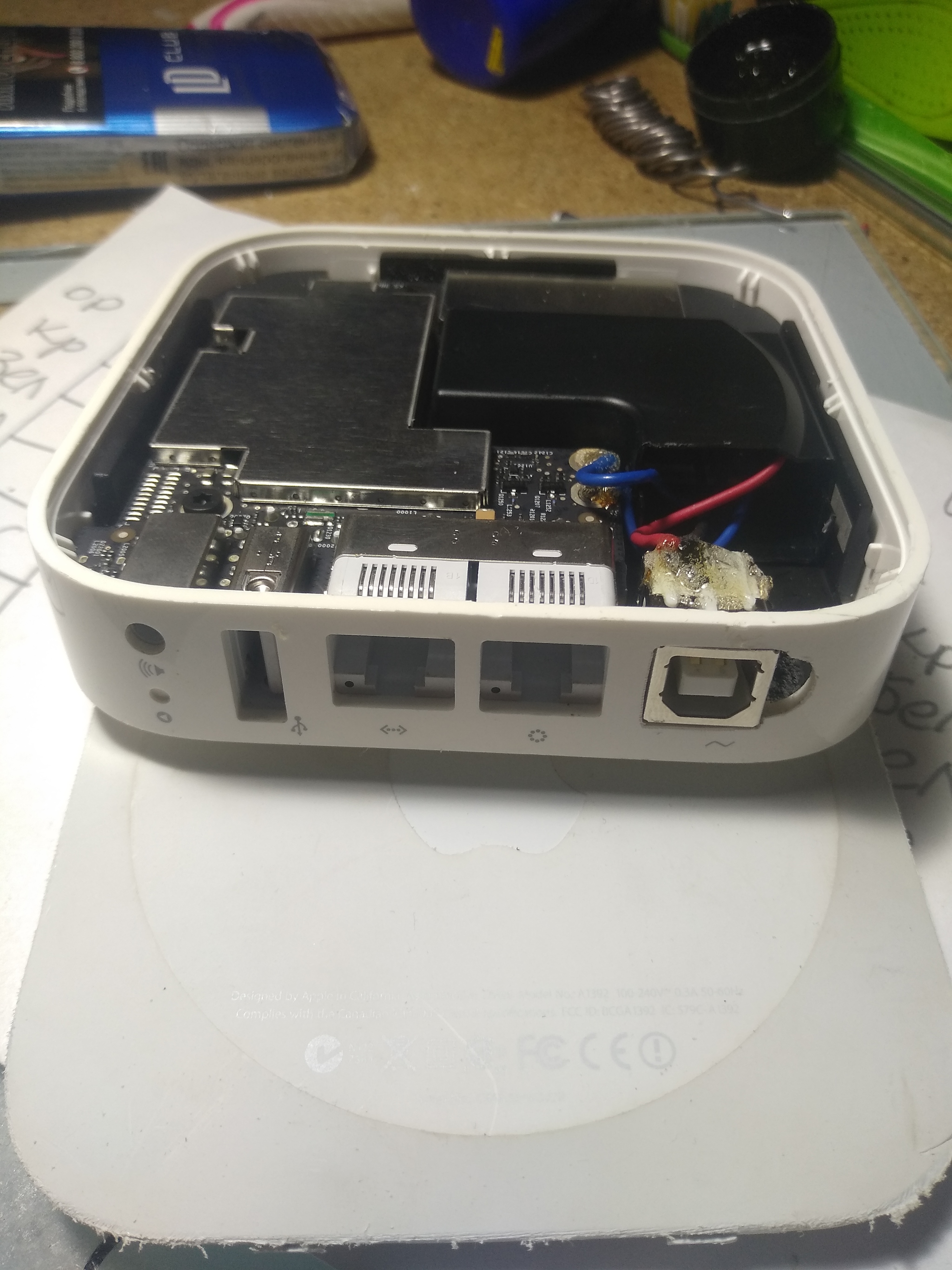 Airport express 2 router repair - Train, Repair, Rework, Longpost