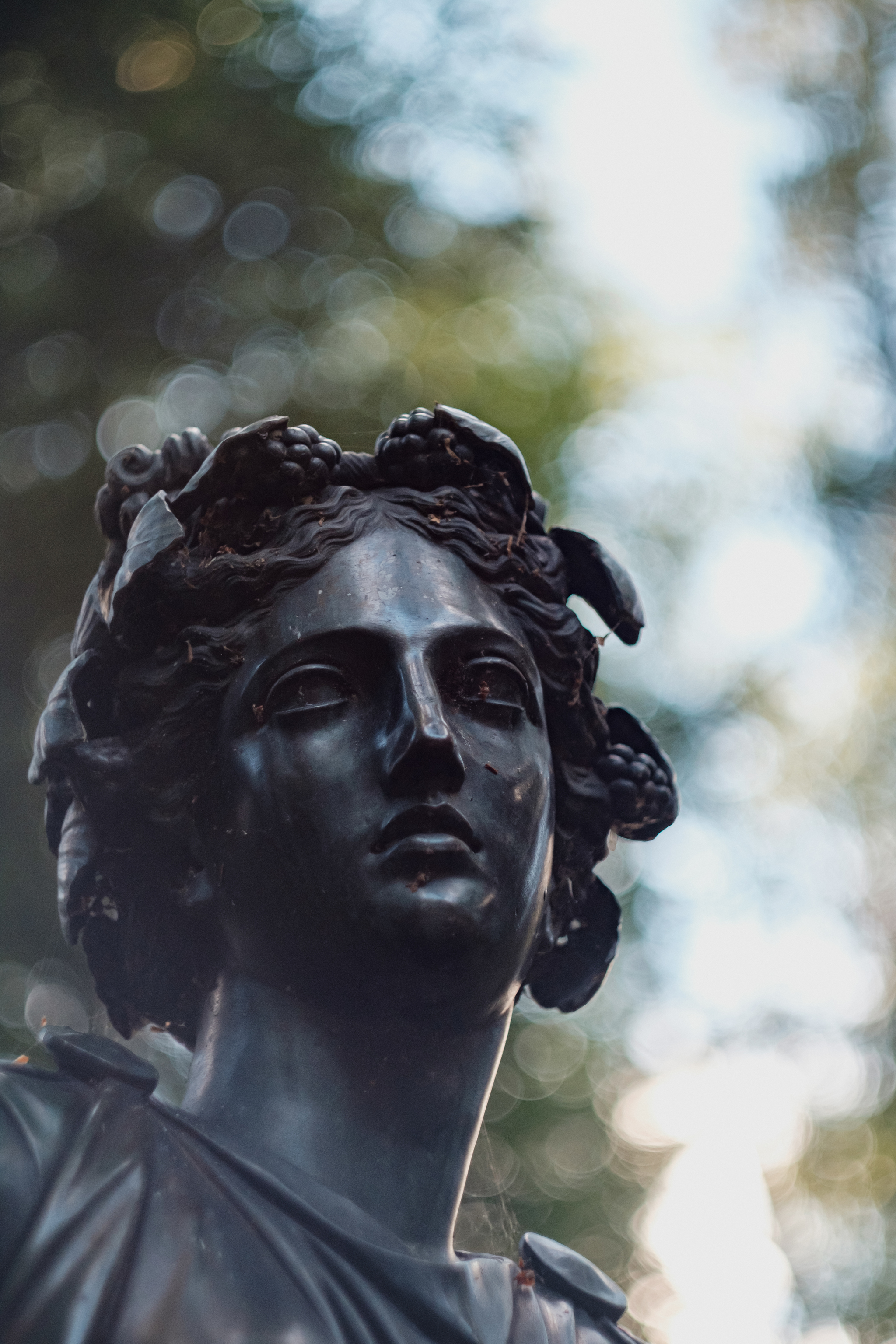 Statues in Pavlovsky Park - My, Fujifilm, Pavlovsk, Sculpture, The photo, Longpost