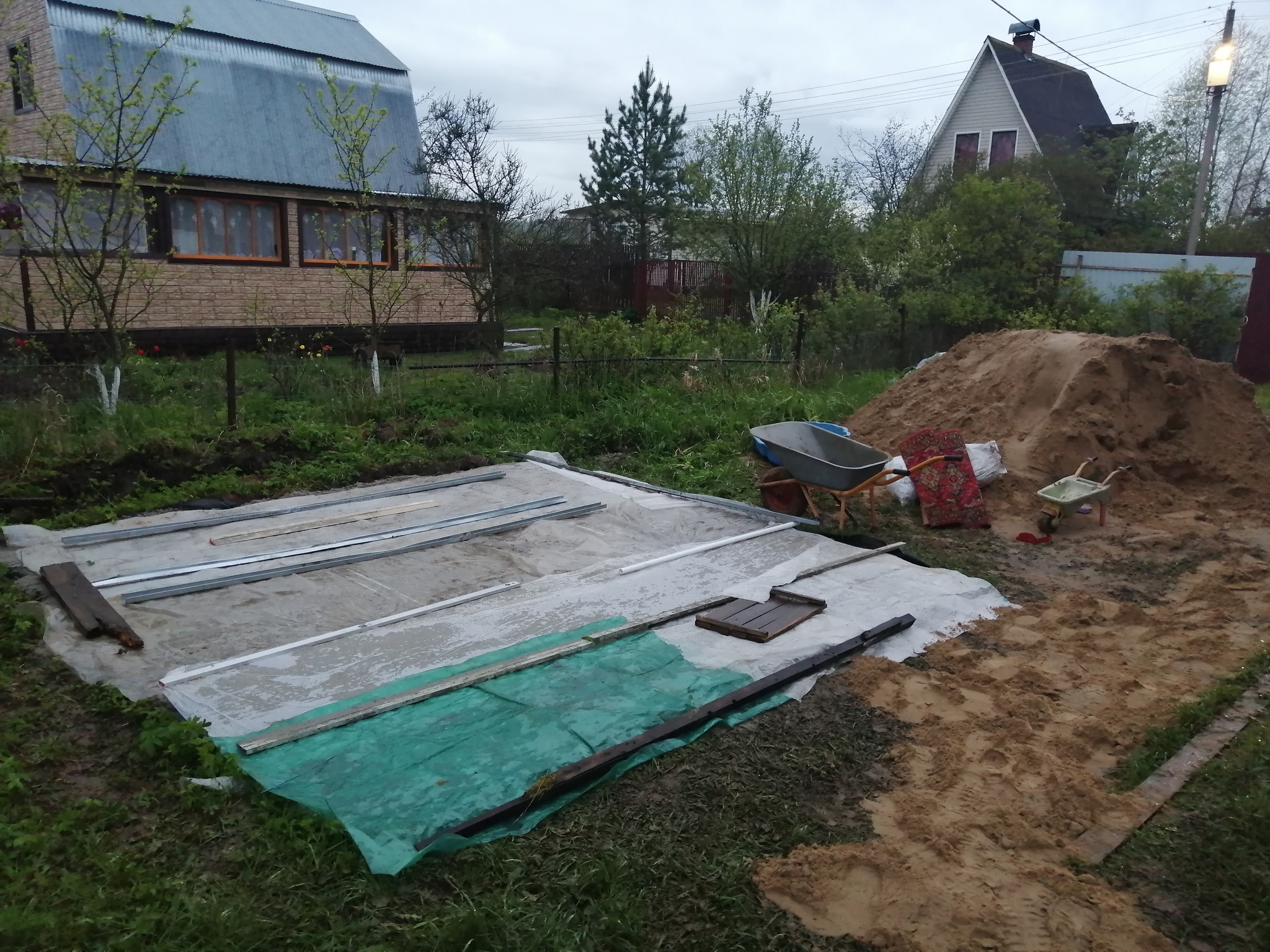 About the frame pool - My, Swimming pool, Service, Dacha, Longpost