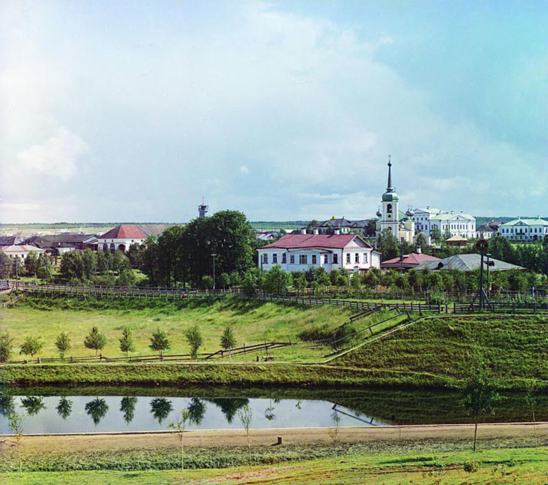 Prokudin-Gorsky, photographs of Vytegra - Retro, Travel across Russia, Longpost, The photo, Prokudin-Gorsky, Vytegra