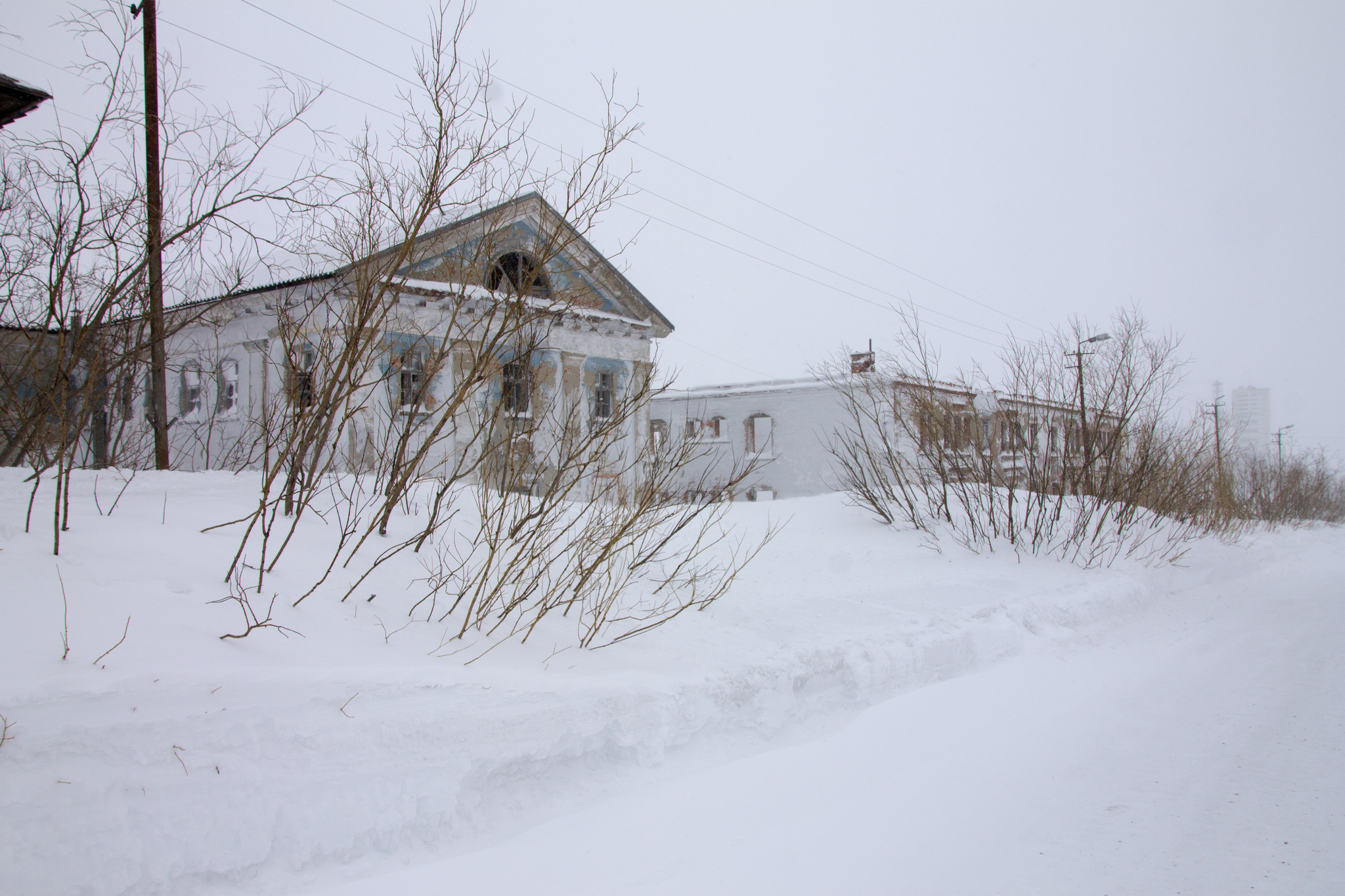 Komsomolsky, Komi. Part 3 - My, Komsomol, Komi, Vorkuta, Abandoned, The photo, Far North, Tundra, Winter, Longpost