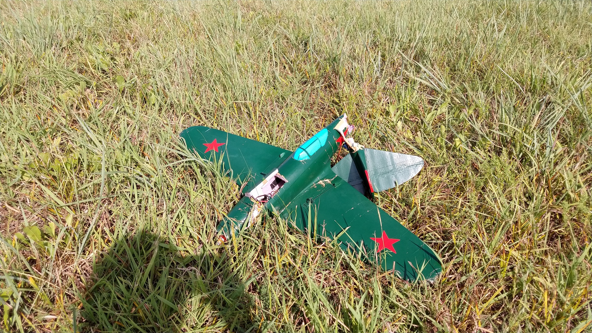 Updated Mig3 - My, Airplane, I share, Radio controlled models, Aircraft modeling, Air battle