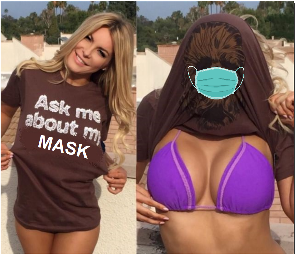 Ask me about my mask - Images, Picture with text, Humor, Mask, Coronavirus, Print