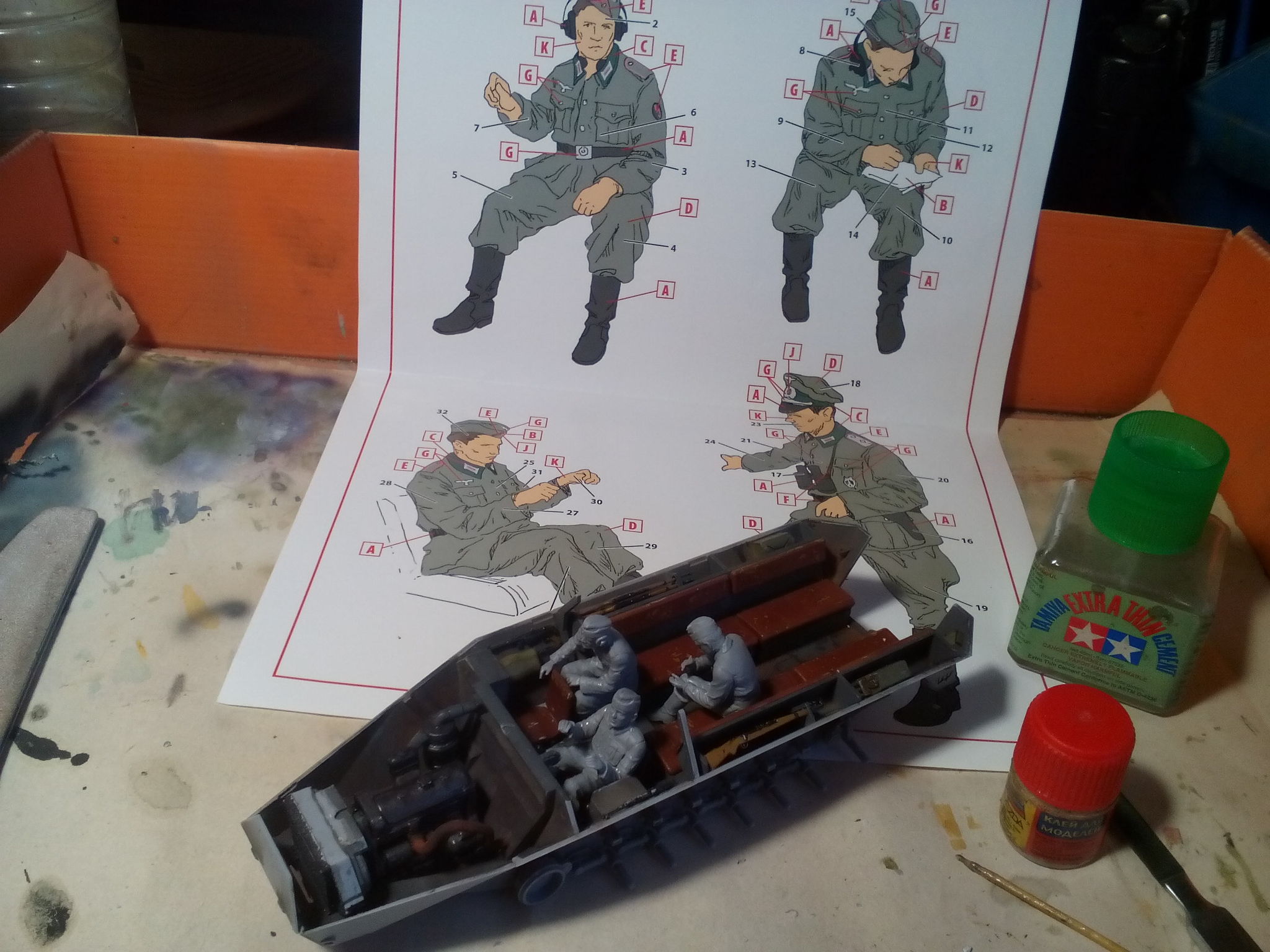 Operation Schwein. Stage 4. Figures (1/35 ICM and Star). Assembly Notes - My, Stand modeling, Prefabricated model, Assembly, Painting, Hobby, Figurines, The Second World War, Wehrmacht, Longpost