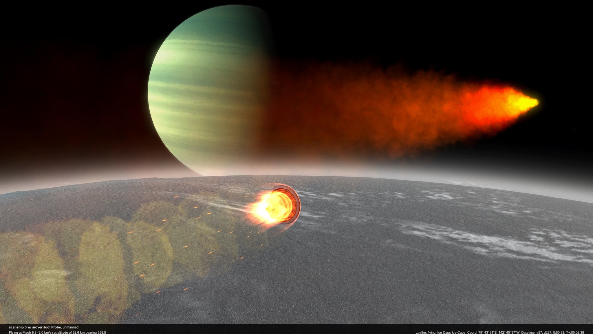 Scanship, Jool and two rovers. (Kerbal Space Program, career with JNSQ.) - My, Games, Kerbal space program, Longpost