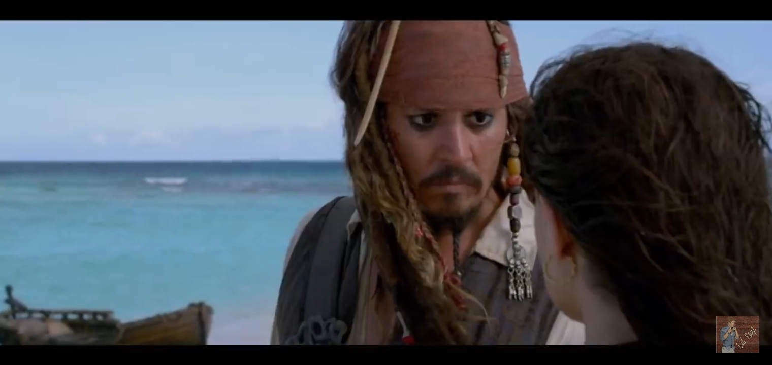 How hard it is sometimes to break up with a girl - My, Pirates of the Caribbean, Storyboard, Captain Jack Sparrow, Love, Relationship, Hard, Girls, Does not let go, Longpost