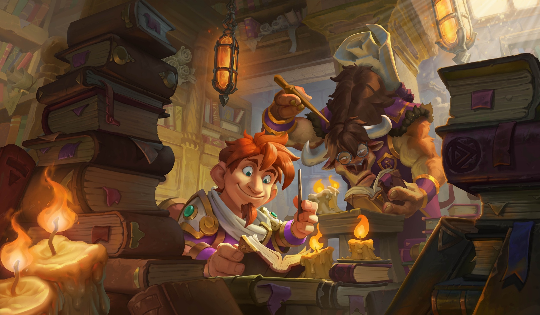 Арты из трейлера грядущего дополнения для Hearthstone - 