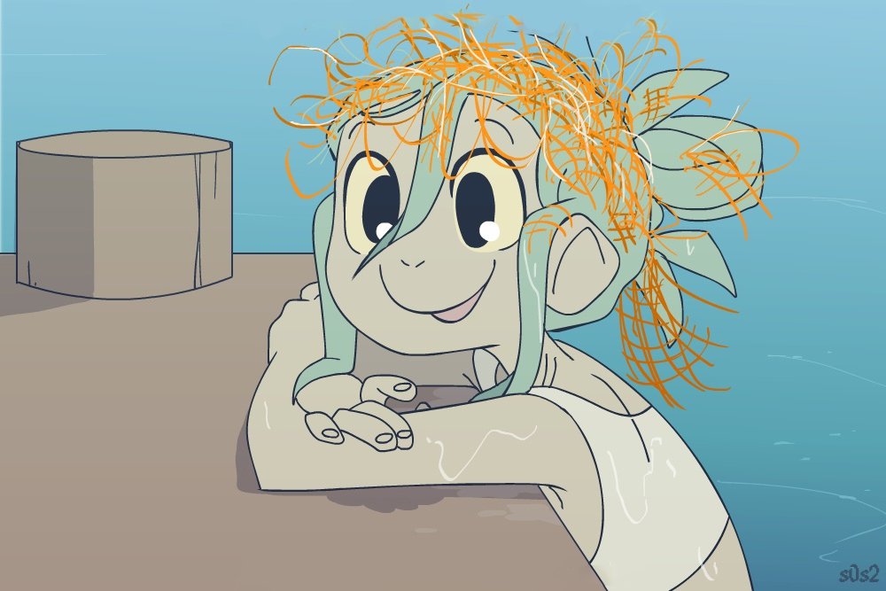 Trash basketball - The Little Trashmaid, S0s2, Comics, Mermaid, Longpost