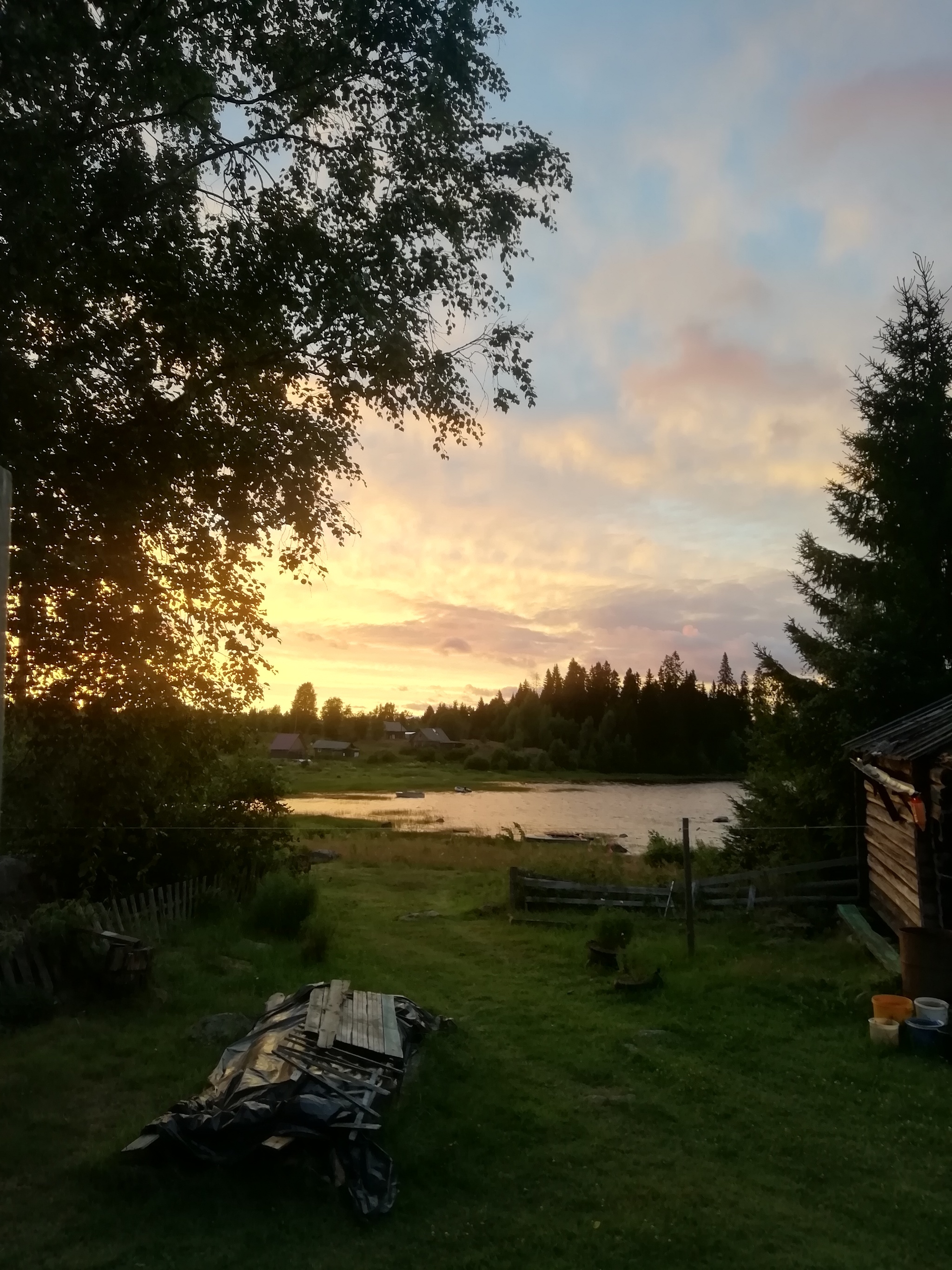 Karelia - My, Карелия, Village, No filters, Longpost, The photo, Nature