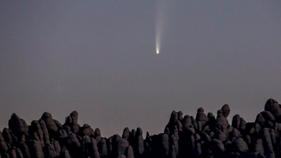 Neowise - a comet that can be observed with the naked eye - Comet, Space, Land, Astronomy, Longpost, Neowise