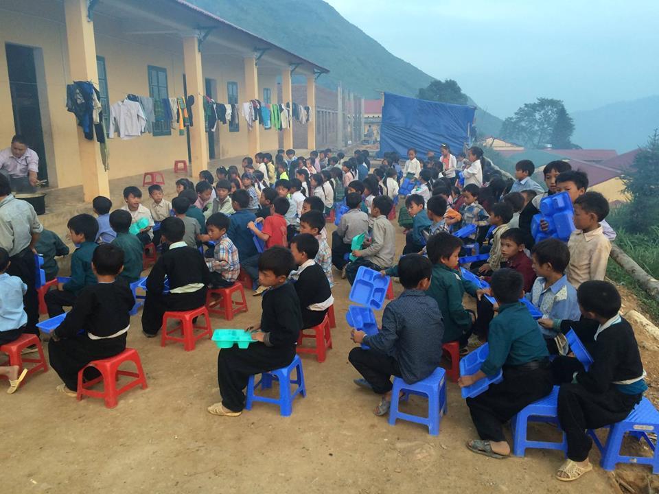 Northern Vietnam, village school in the mountains - My, Vietnam, Travels, School, The photo, Longpost