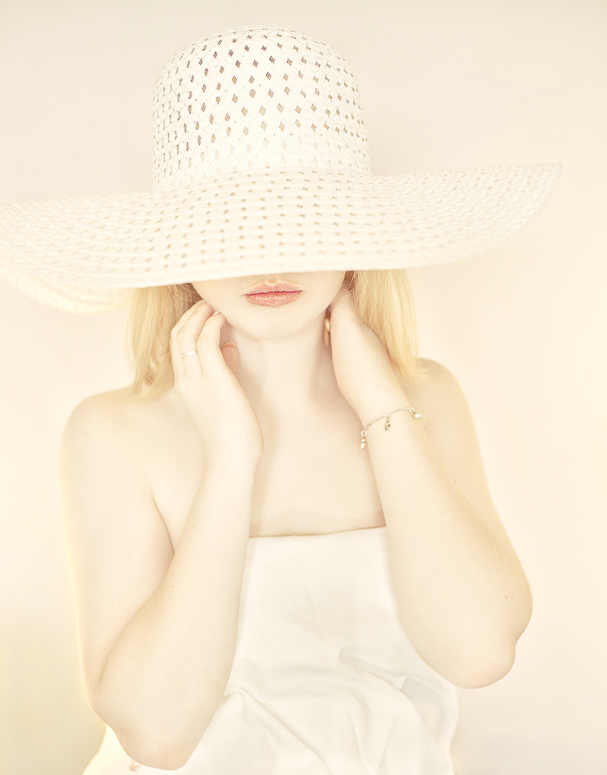 A little lightness and air in the heat - My, Beautiful girl, Summer, Portrait, Longpost