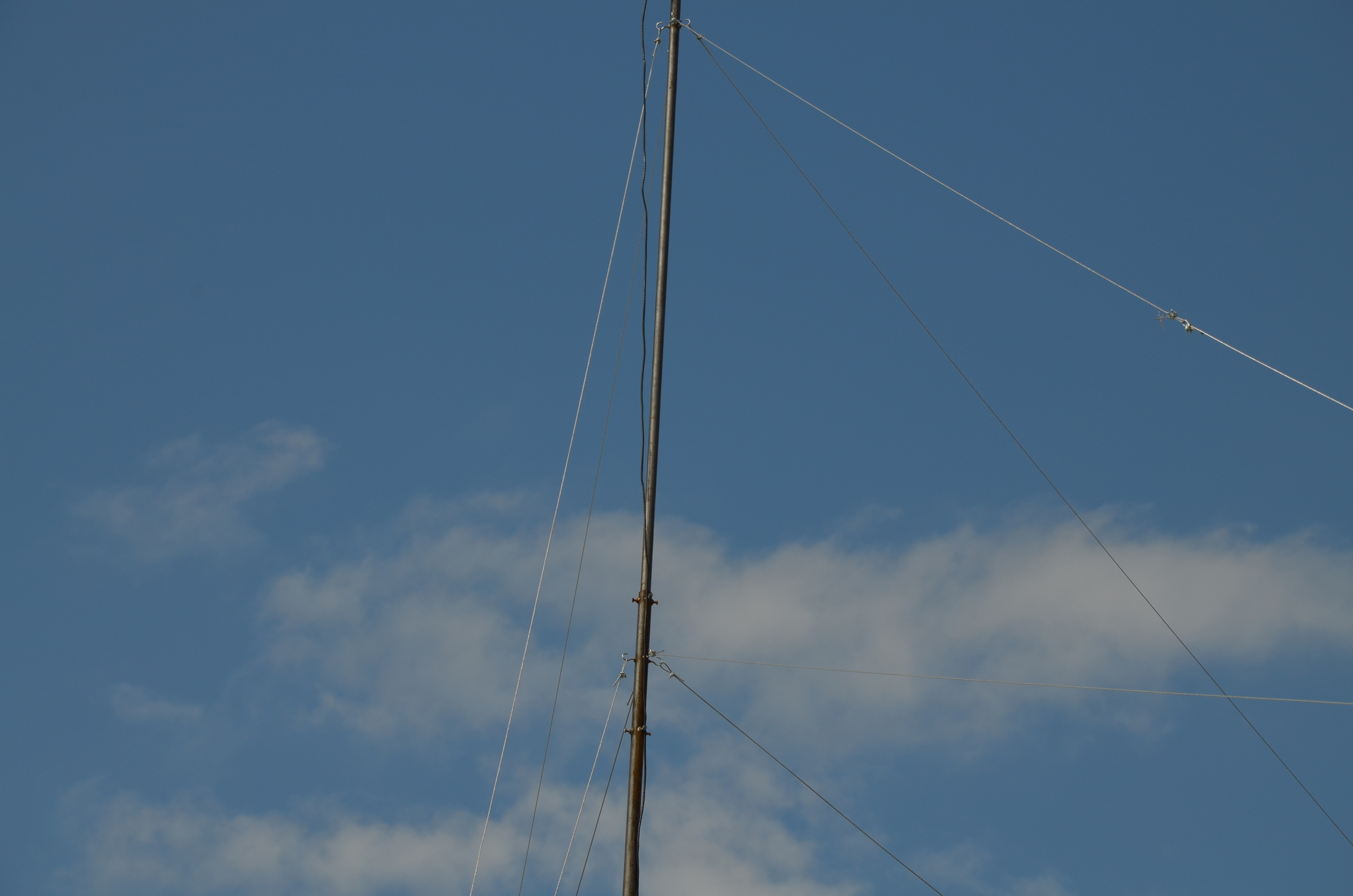 Telescopic mast for antenna in 2 hours - My, Mast, Antenna, Longpost, Needlework with process