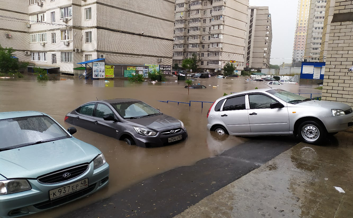 Flood in Rostov-on-Don - My, Shower, Потоп, Flood, Rostov-on-Don, Video, Longpost