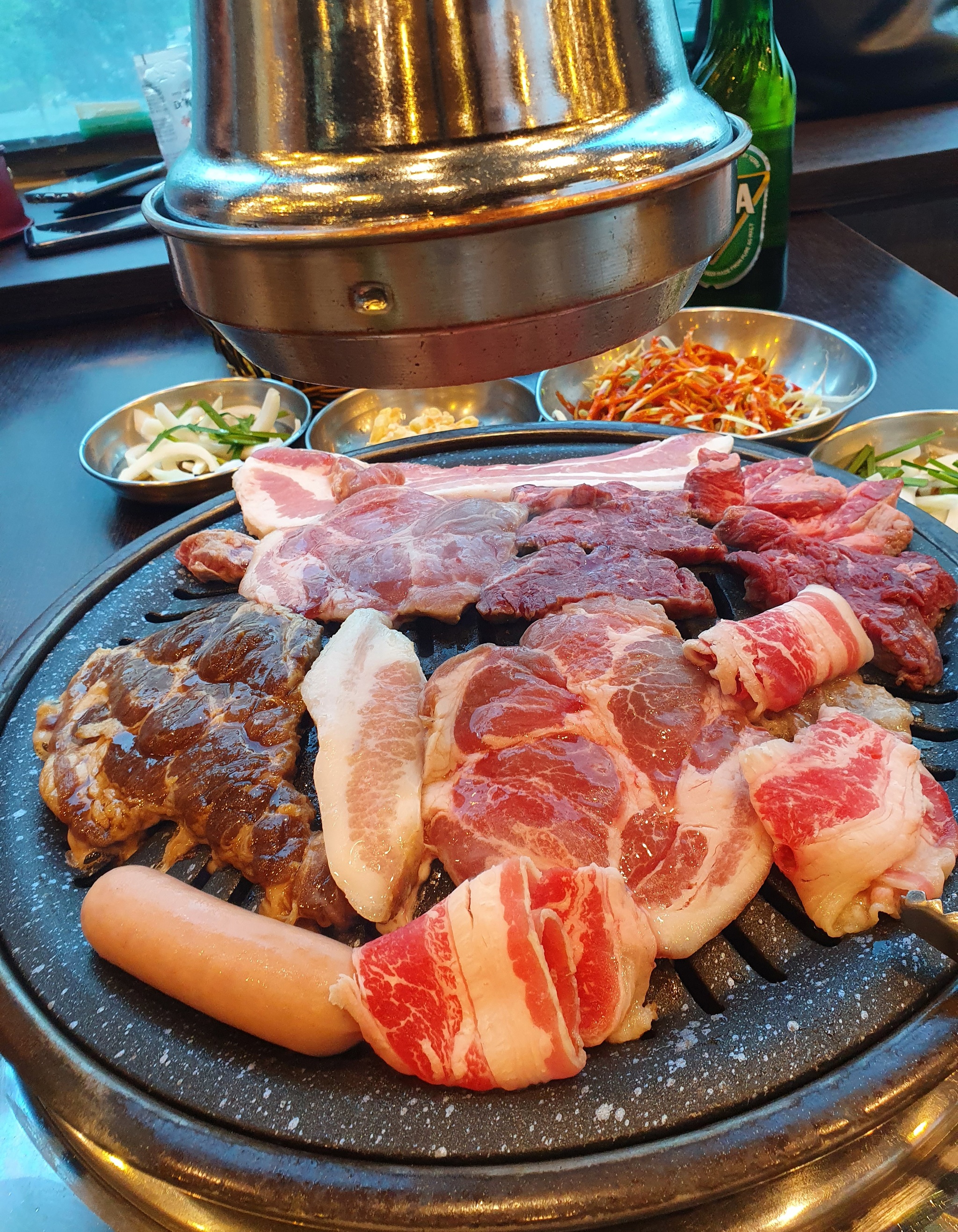 Meat buffet - My, Корея, South Korea, Food, Meat, Longpost