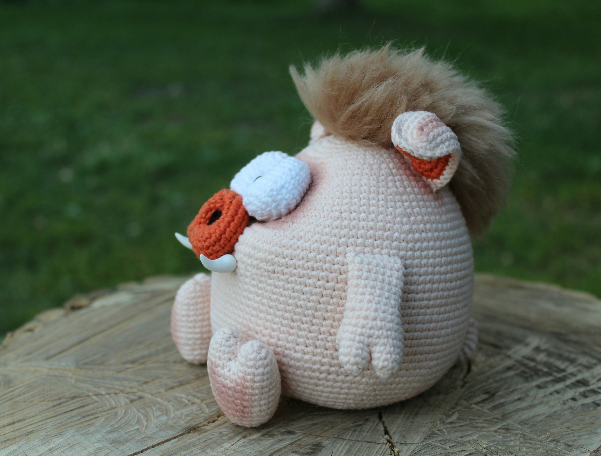 Knitted pigs - My, Amigurumi, Knitted toys, Crochet, Longpost, Needlework without process