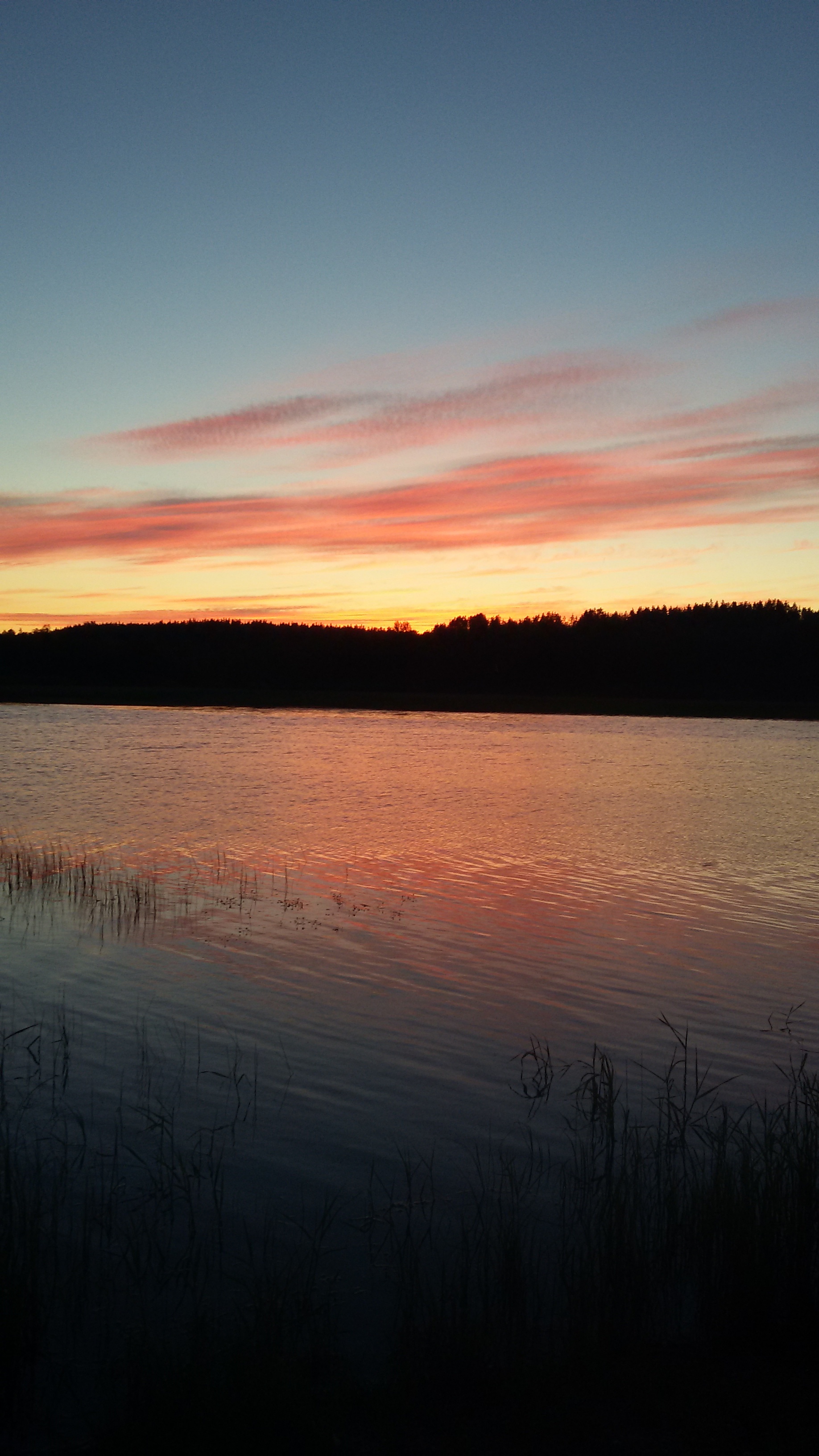 Ladoga sunsets - My, Ladoga, Sunset, Nature, beauty, Longpost