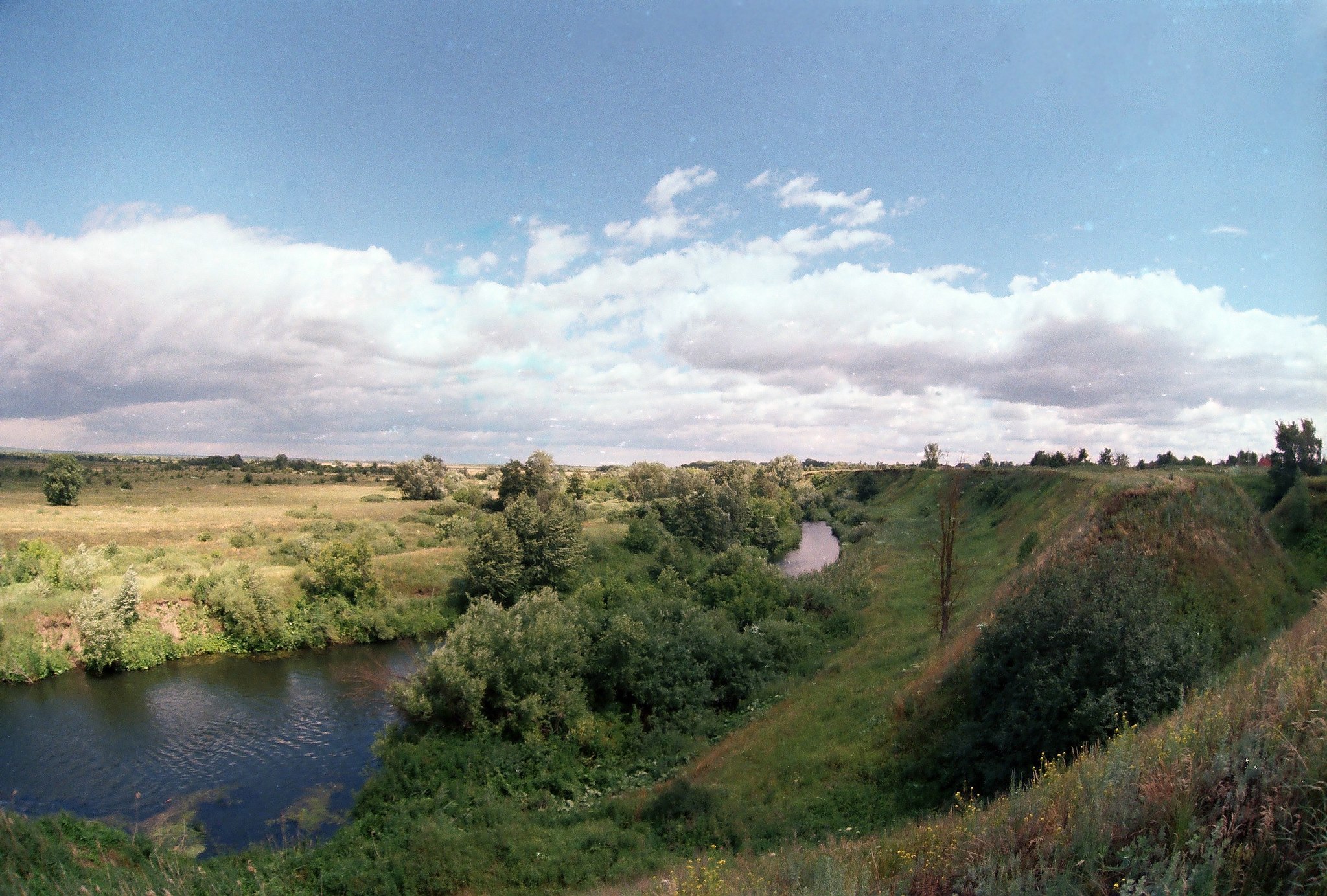 Village at Zenit - My, Zenith, Film, The photo, Its, Village, Landscape, Longpost