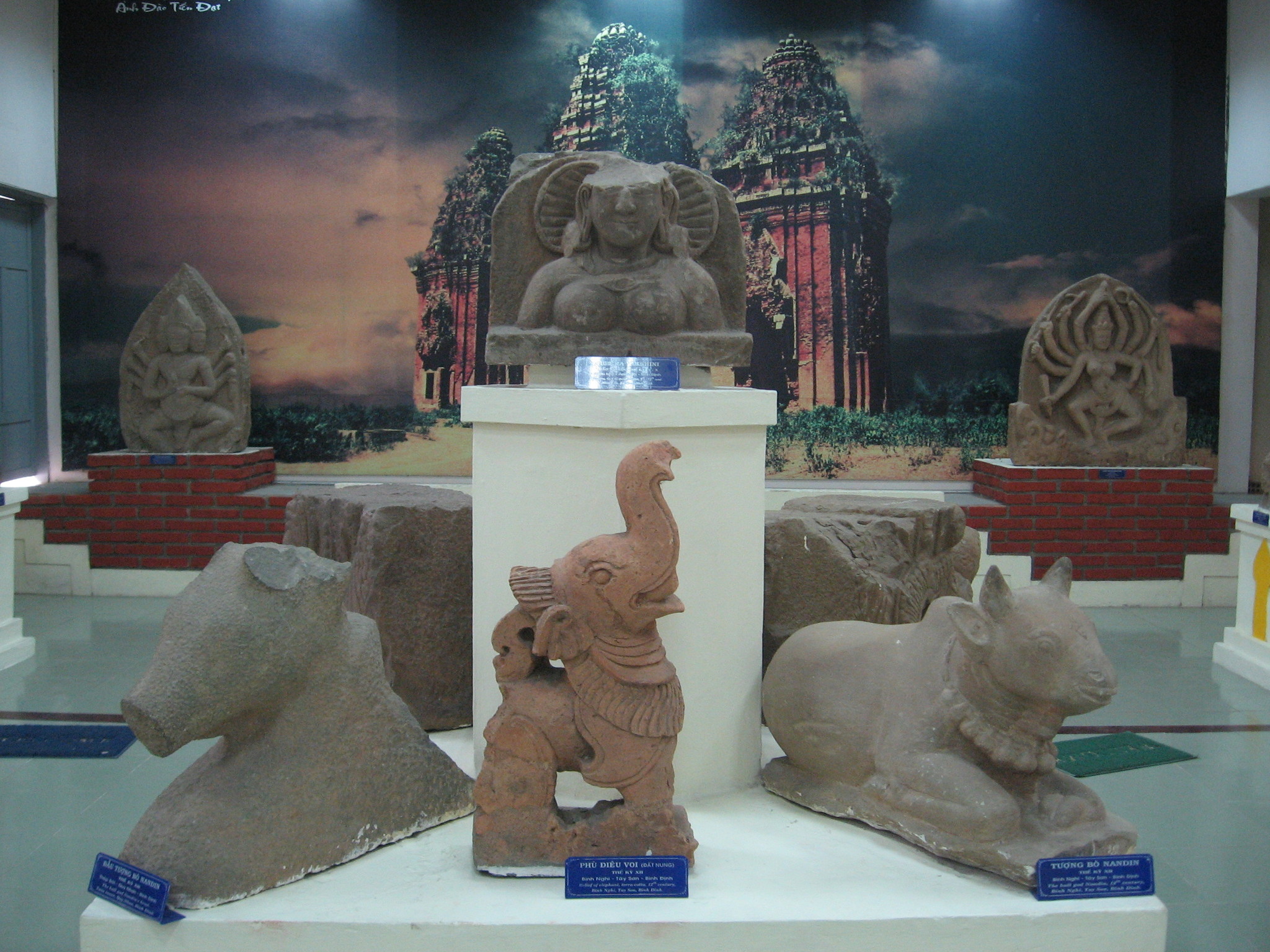 Collection of Cham sculpture from the Vijaya Kingdom - My, Story, Vietnam, Longpost