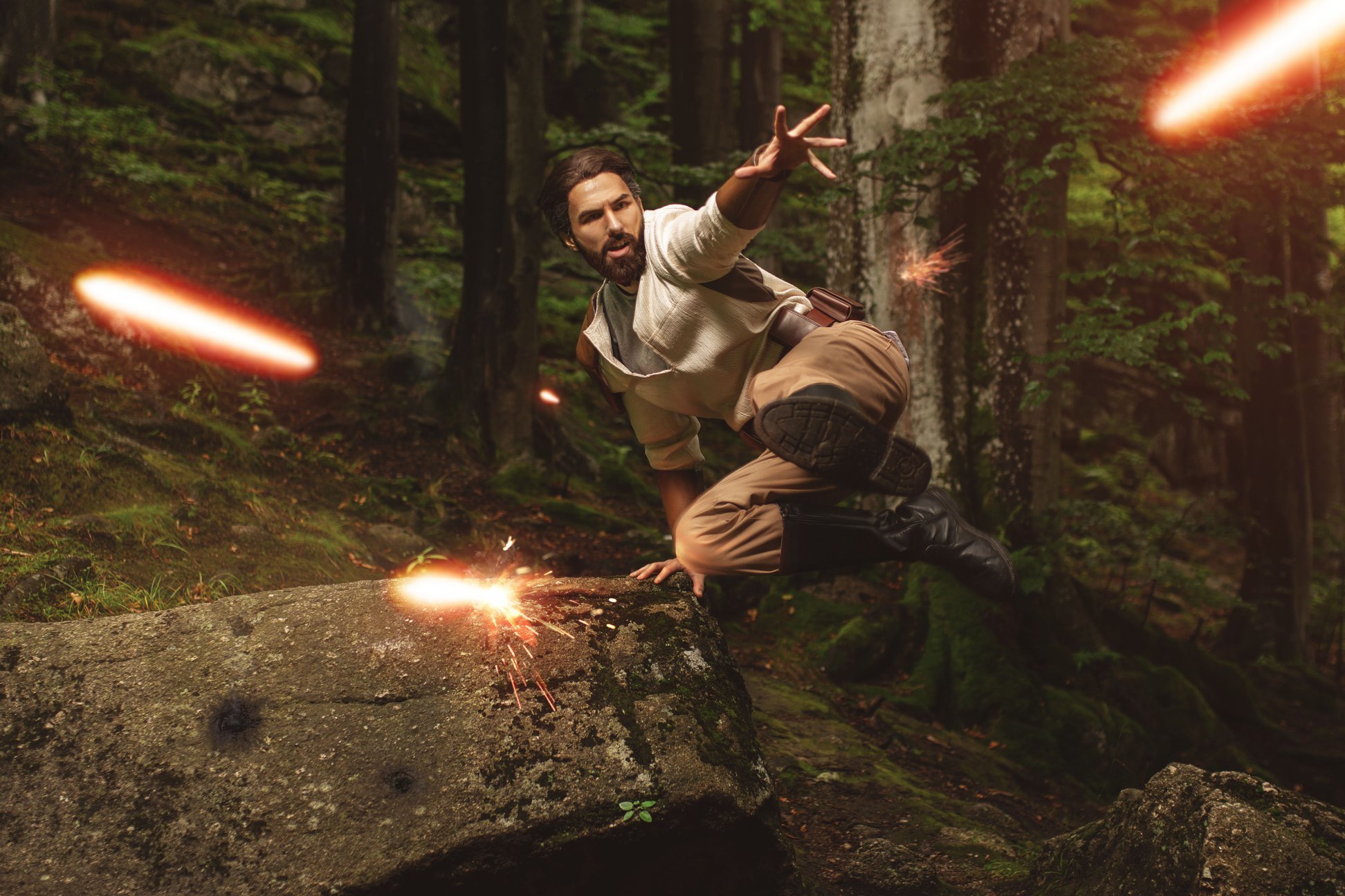 Kyle Katarn - Star Wars: Jedi Knight series by Mary & Feinobi cosplay |  Пикабу