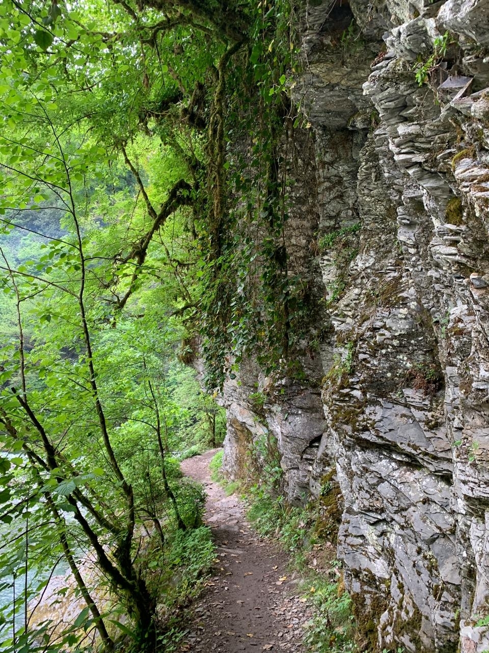 Walk to the Upper Azhek waterfall - My, Hiking, Sochi, Waterfall, Nature, Longpost