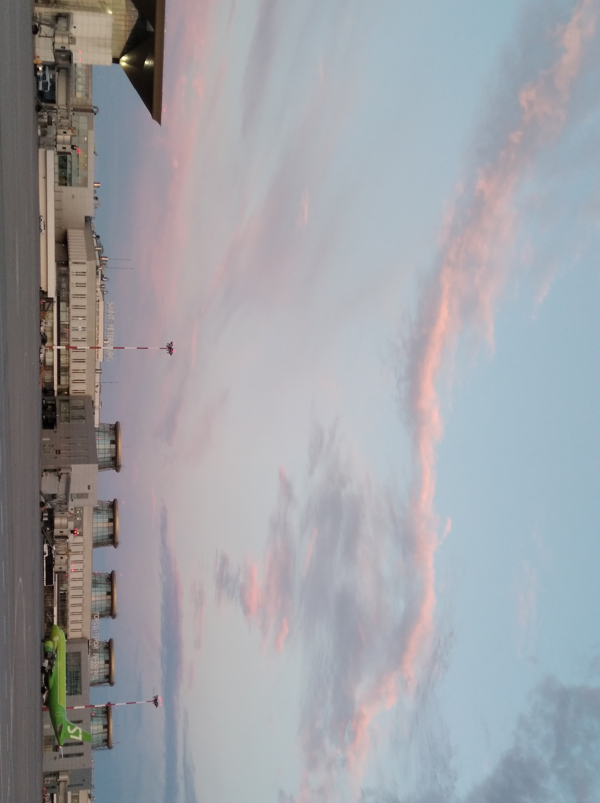 Clouds.Airport - My, Aviation, Clouds, Longpost