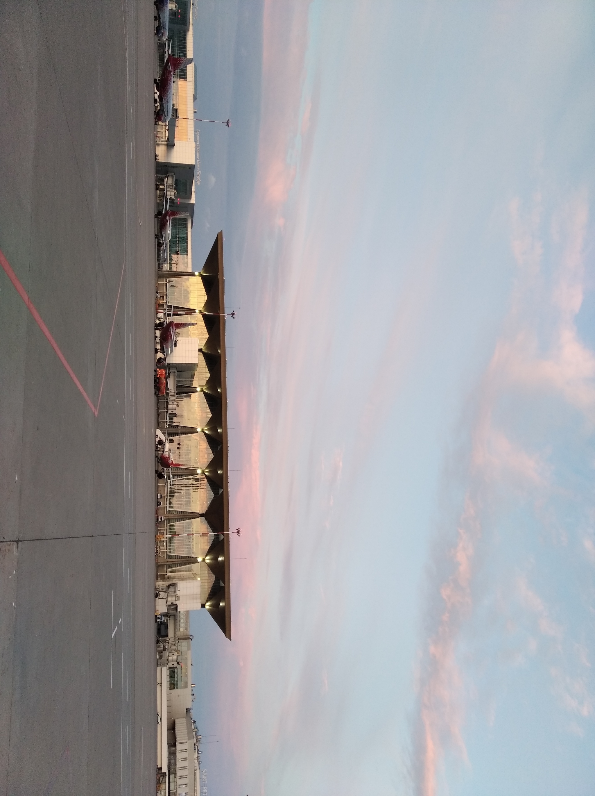 Clouds.Airport - My, Aviation, Clouds, Longpost