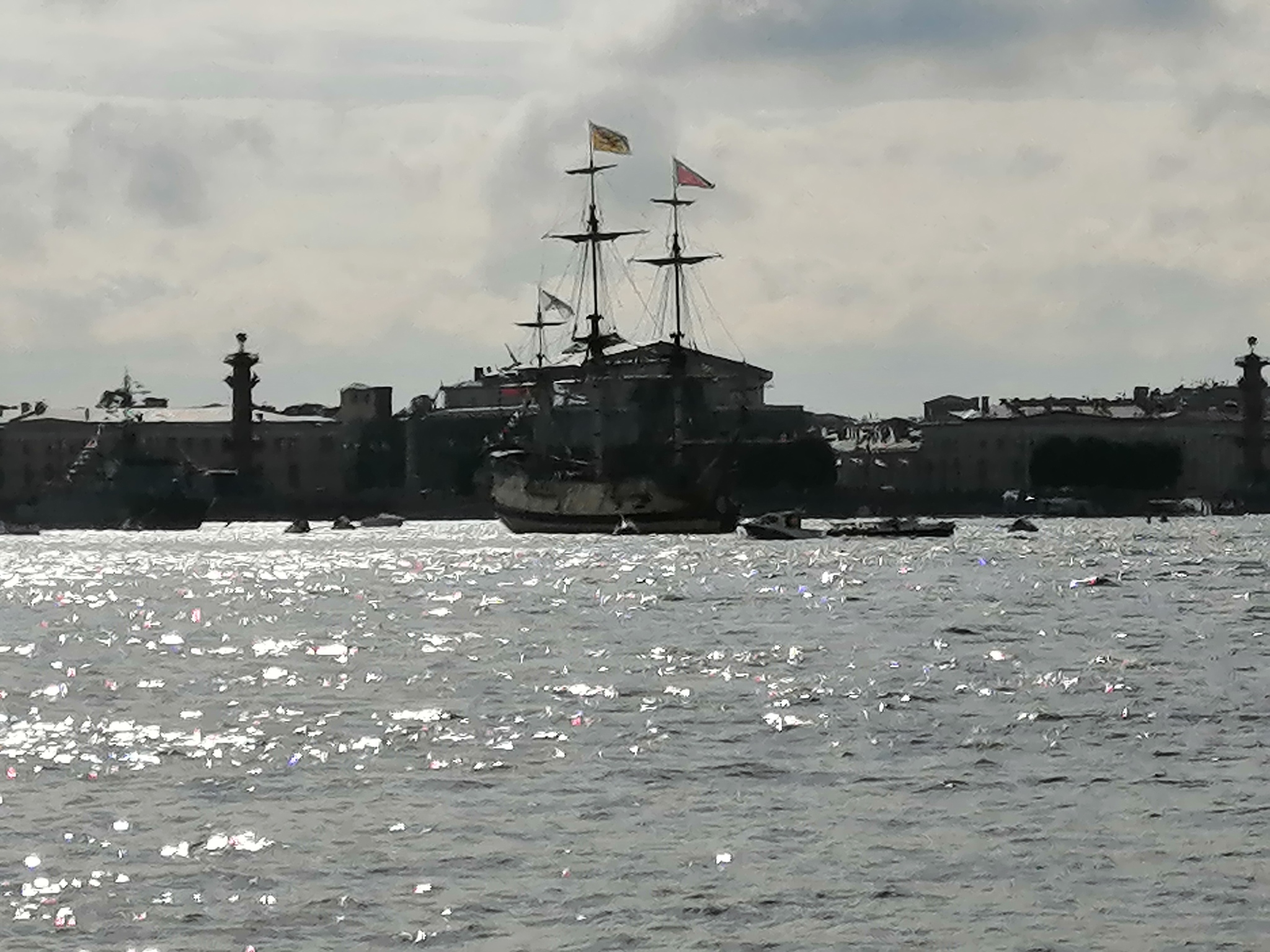 1 day until the parade - Military parade, Ship, Saint Petersburg, Longpost