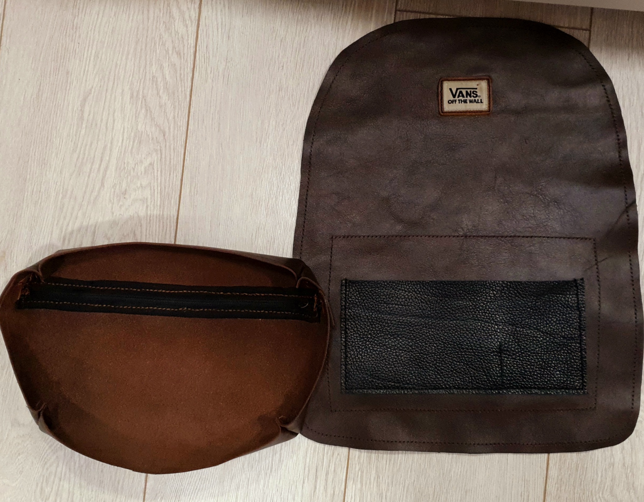 Vans Old School Backpack Reborn / Фургон Старик Школа Спинаупаковка перерождаться - Моё, Своими руками, Vans, Кожа, Кожа натуральная, Длиннопост