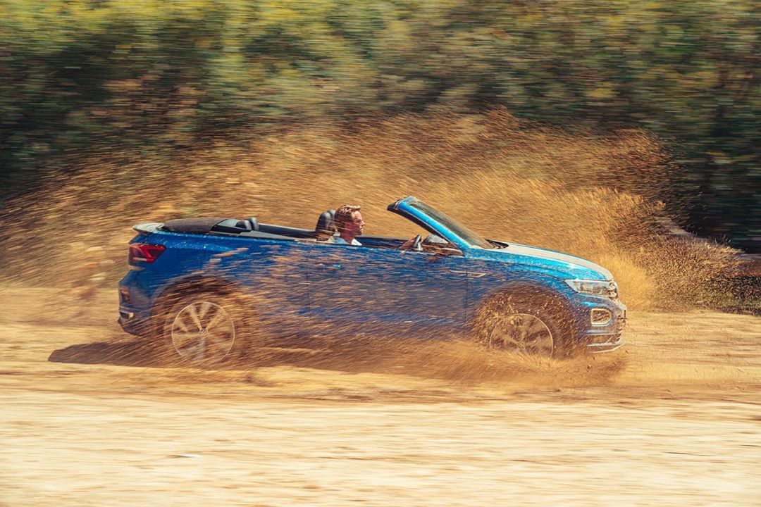 Ingenious photoset of the VW T-roc Cabriolet crossover - Volkswagen, SUV, Land rover, Toyota Land Cruiser, Jeep, Offroad, Longpost