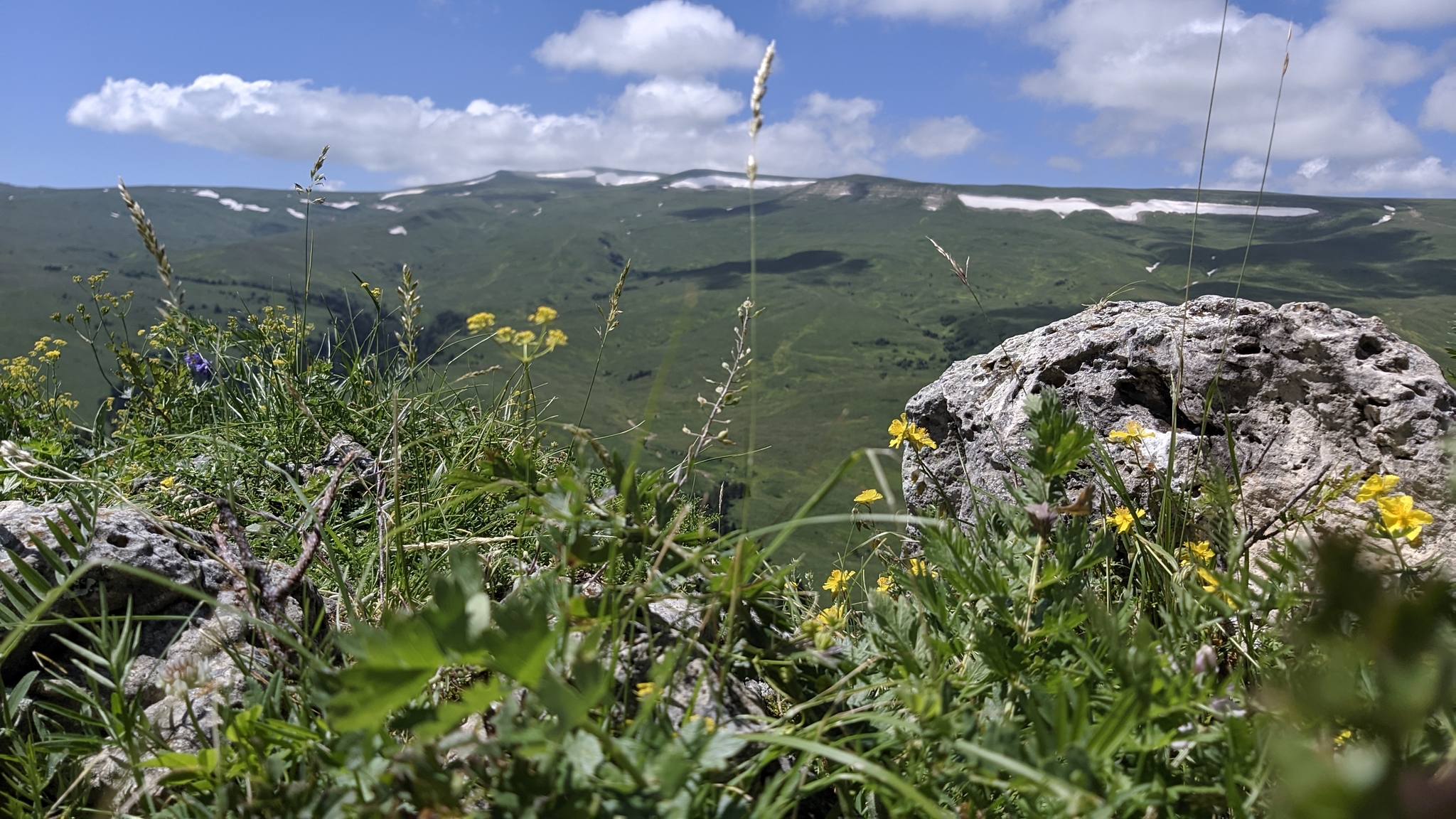 Essay about climbing Mount Oshten, a gallant feat and a dashing escape from a thunderstorm - My, Hike, Caucasus, Lago-Naki plateau, Tourism, Feature article, 2020, Oshten, Longpost