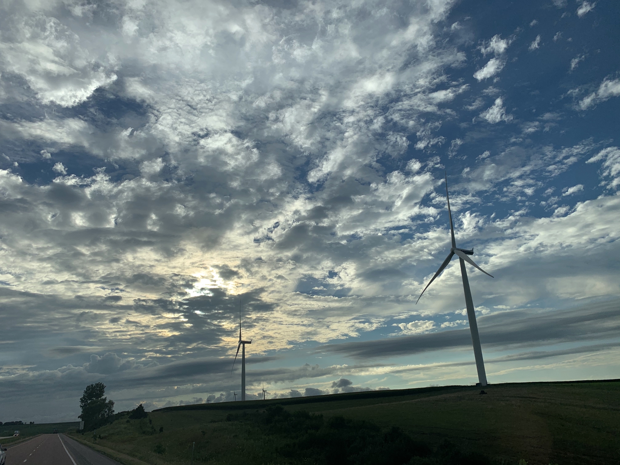 Calling the wind. 7.29.2020 Adair,IA - My, Mobile photography, Travels