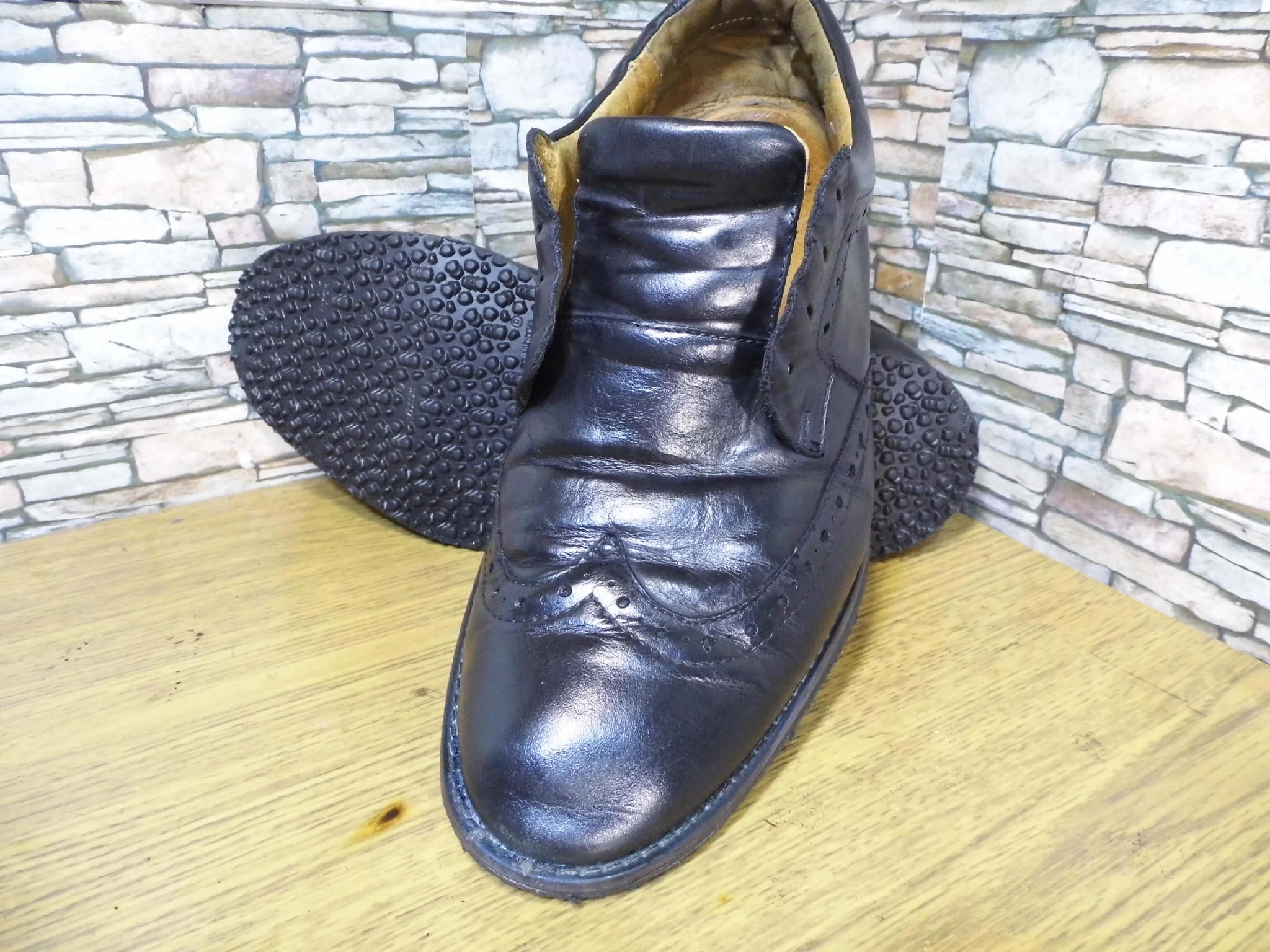 We update brogues and give them a second life - My, Shoe repair, Forward, Finishing, Cream, Mat, Longpost