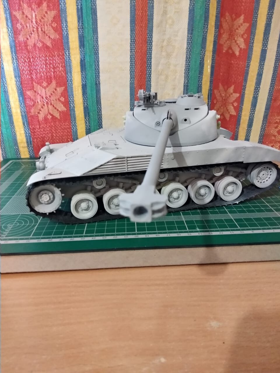 Batchatlion 25 t (3D max + printing) - My, Tanks, 3D, 3D печать, Hobby, Longpost