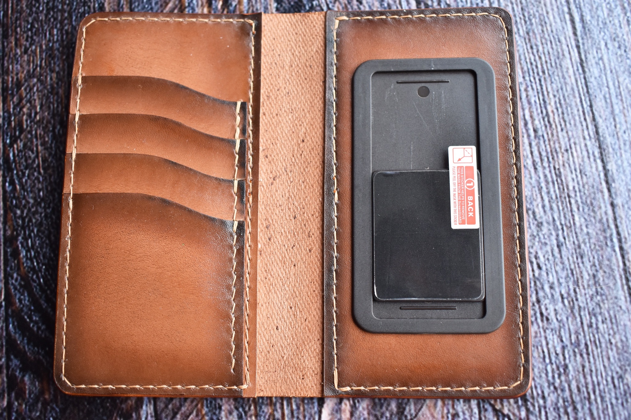 Universal case - My, Embossing on leather, Case for phone, Leather, Leather products, Presents, Longpost, Needlework with process