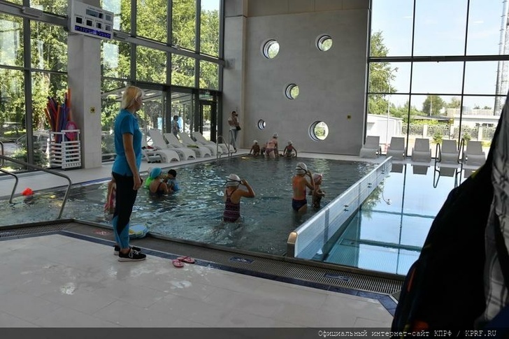 A sports and recreation complex opened in the village of the state farm named after. Lenin in the Moscow region - Sovkhoz, Moscow region, Swimming pool, Sport, Longpost